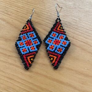 Colorful Beaded Earrings